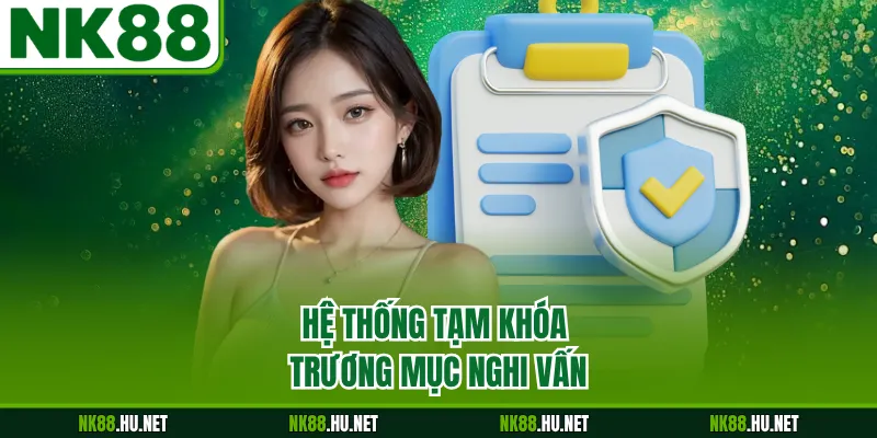 Quyền Riêng Tư 4 Hệ thống tạm khóa trương mục nghi vấn